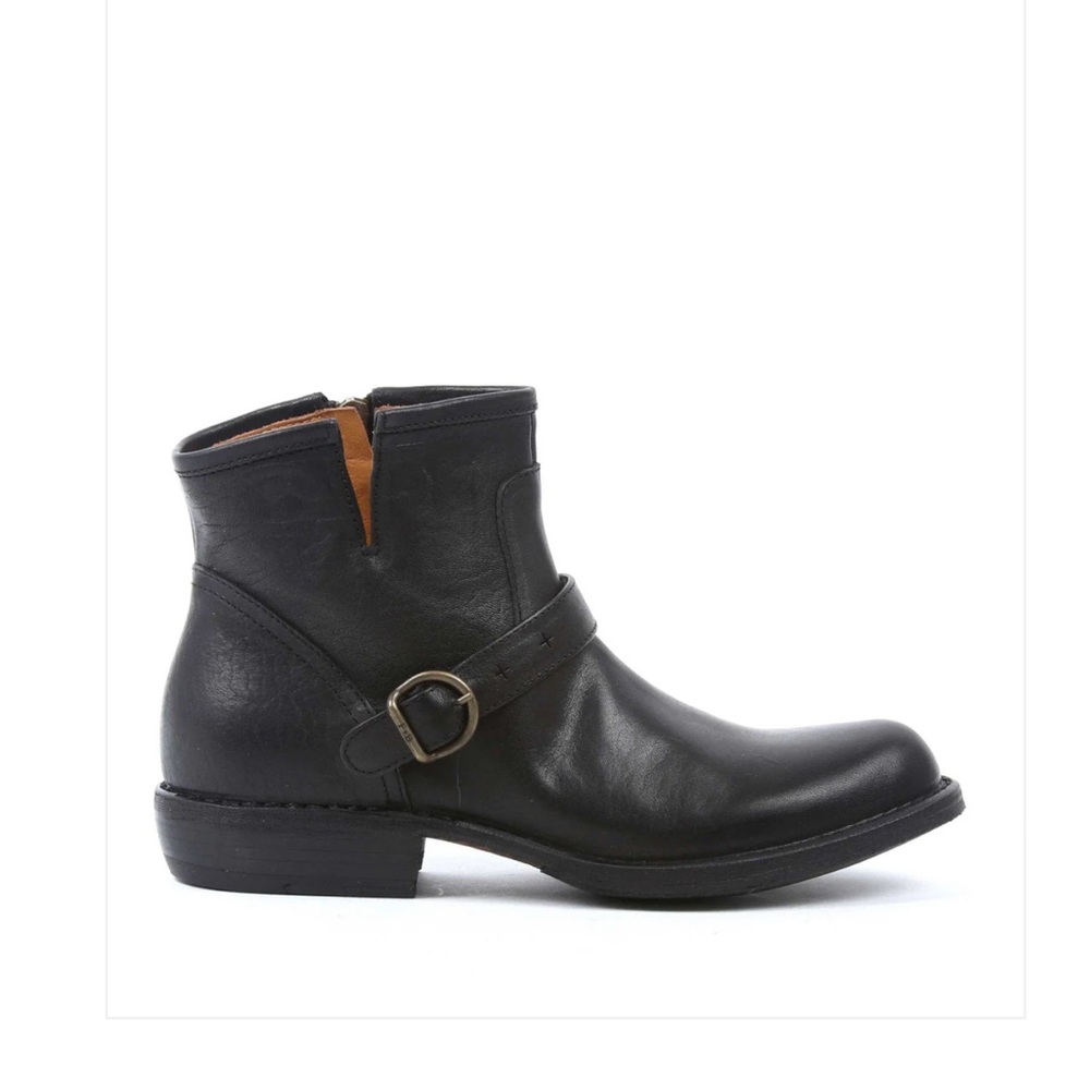 Fiorentini+Baker CHAD Black Leather Boots size 38 1/2